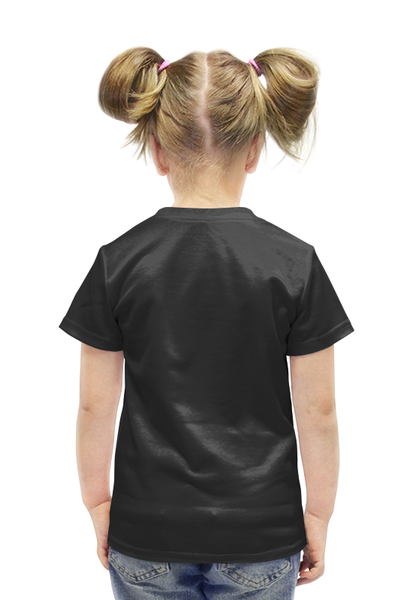Заказать детскую футболку в Москве. Футболка с полной запечаткой для девочек Batman от ПРИНТЫ ПЕЧАТЬ  - готовые дизайны и нанесение принтов.