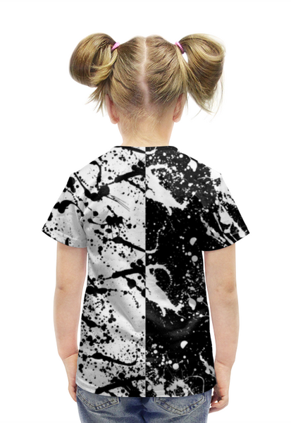 Заказать детскую футболку в Москве. Футболка с полной запечаткой для девочек Black Clover [2] от Карусель Фартуны - готовые дизайны и нанесение принтов.