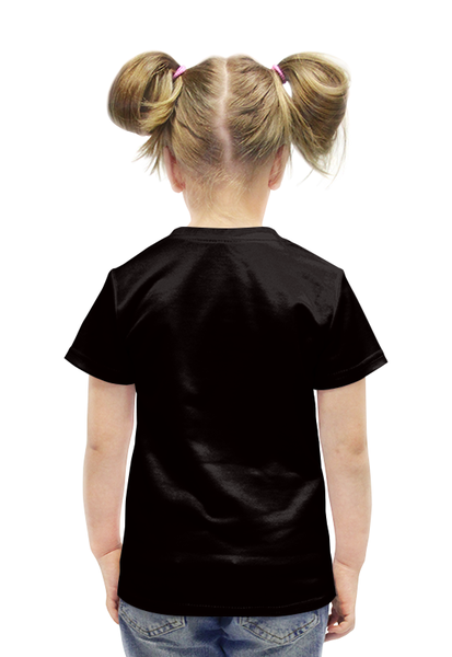 Заказать детскую футболку в Москве. Футболка с полной запечаткой для девочек Фидель Кастро от thegallery - готовые дизайны и нанесение принтов.