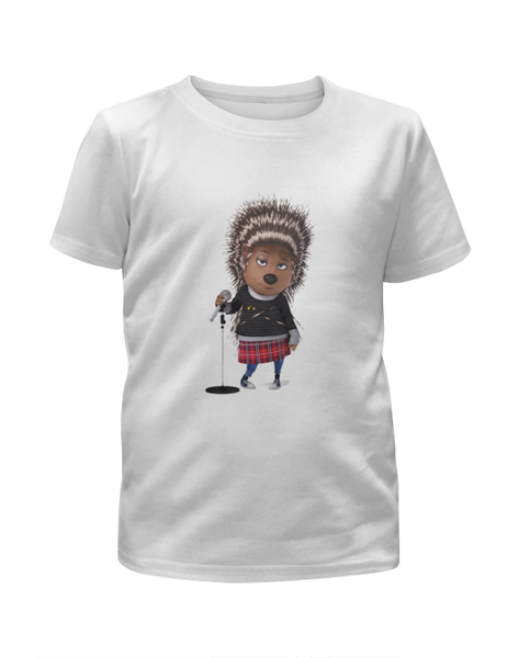 Заказать детскую футболку в Москве. Футболка с полной запечаткой для девочек Дикобразиха Эш от maks - готовые дизайны и нанесение принтов.