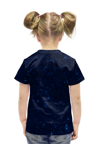 Заказать детскую футболку в Москве. Футболка с полной запечаткой для девочек STAR FOX от robus - готовые дизайны и нанесение принтов.