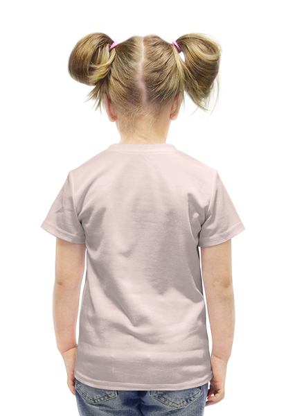 Заказать детскую футболку в Москве. Футболка с полной запечаткой для девочек Милые Медведи от MariYang  - готовые дизайны и нанесение принтов.