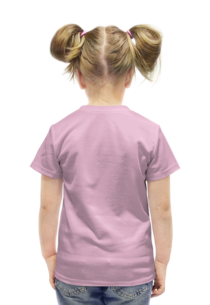 Заказать детскую футболку в Москве. Футболка с полной запечаткой для девочек Футболка для девочки  от iulis29@mail.ru - готовые дизайны и нанесение принтов.