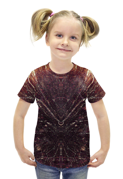 Заказать детскую футболку в Москве. Футболка с полной запечаткой для девочек SAMUR CRACKS!!! от Алексс Неро - готовые дизайны и нанесение принтов.