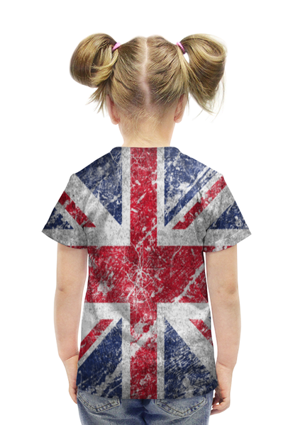 Заказать детскую футболку в Москве. Футболка с полной запечаткой для девочек Челси от kenny - готовые дизайны и нанесение принтов.