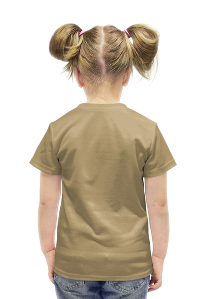 Заказать детскую футболку в Москве. Футболка с полной запечаткой для девочек Осьминог от RED'S - готовые дизайны и нанесение принтов.
