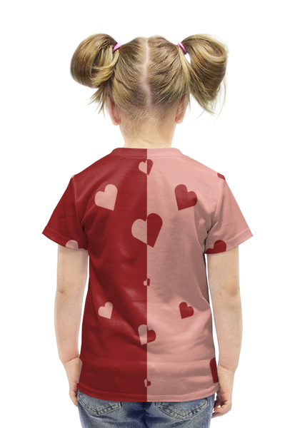Заказать детскую футболку в Москве. Футболка с полной запечаткой для девочек Плюшевый медведь от THE_NISE  - готовые дизайны и нанесение принтов.