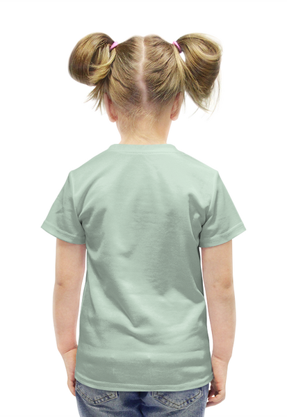 Заказать детскую футболку в Москве. Футболка с полной запечаткой для девочек Эмонг ас от EK  - готовые дизайны и нанесение принтов.