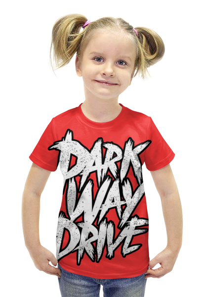 Заказать детскую футболку в Москве. Футболка с полной запечаткой для девочек Parkway drive от Серега Шнайдер - готовые дизайны и нанесение принтов.