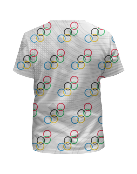 Заказать детскую футболку в Москве. Футболка с полной запечаткой для девочек Olympic Bear Misha 1980 от balden - готовые дизайны и нанесение принтов.