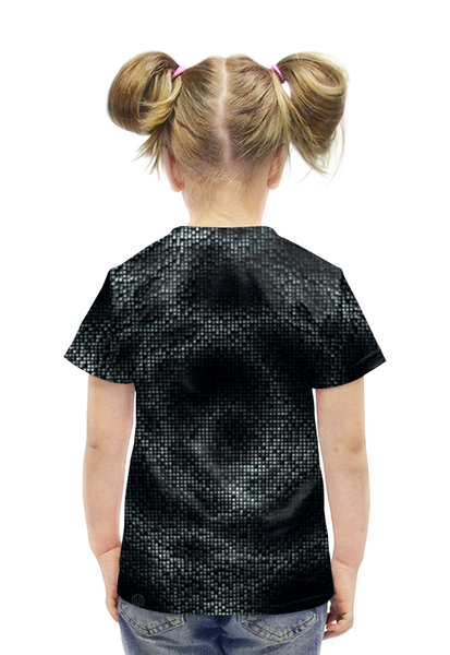 Заказать детскую футболку в Москве. Футболка с полной запечаткой для девочек SAMUR TECH!!! от Алексс Неро - готовые дизайны и нанесение принтов.