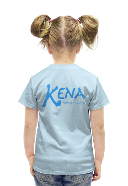 Заказать детскую футболку в Москве. Футболка с полной запечаткой для девочек Kena Bridge of Spirits от THE_NISE  - готовые дизайны и нанесение принтов.
