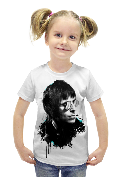 Заказать детскую футболку в Москве. Футболка с полной запечаткой для девочек Oasis   от cherdantcev - готовые дизайны и нанесение принтов.