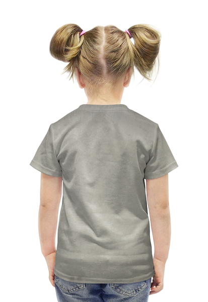 Заказать детскую футболку в Москве. Футболка с полной запечаткой для девочек The Doors от inPrintio - готовые дизайны и нанесение принтов.