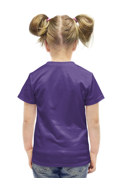 Заказать детскую футболку в Москве. Футболка с полной запечаткой для девочек Вартортл от scoopysmith - готовые дизайны и нанесение принтов.