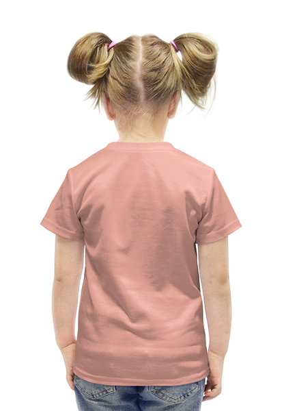 Заказать детскую футболку в Москве. Футболка с полной запечаткой для девочек Тотодайл от scoopysmith - готовые дизайны и нанесение принтов.