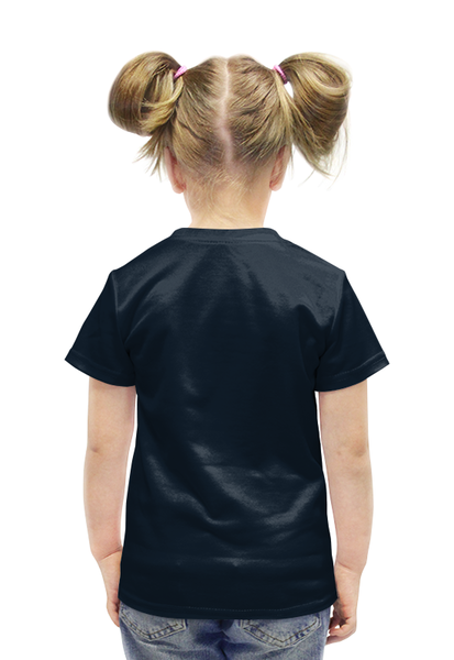 Заказать детскую футболку в Москве. Футболка с полной запечаткой для девочек Kerbal Space Program от galaxy secret - готовые дизайны и нанесение принтов.
