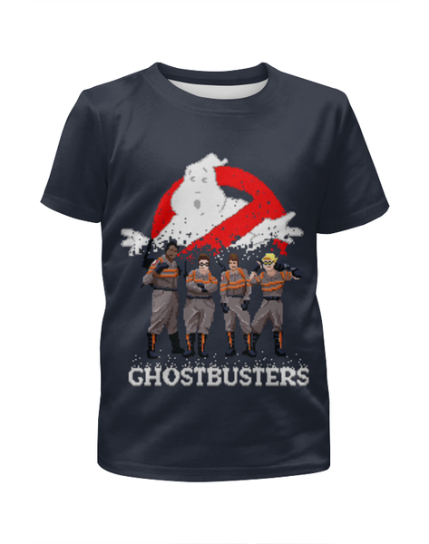 Заказать детскую футболку в Москве. Футболка с полной запечаткой для девочек Охотники за привидениями  от ПРИНТЫ ПЕЧАТЬ  - готовые дизайны и нанесение принтов.