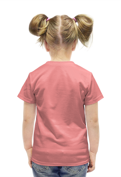 Заказать детскую футболку в Москве. Футболка с полной запечаткой для девочек Тик Ток  от MariYang  - готовые дизайны и нанесение принтов.