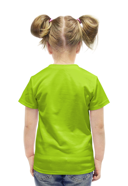 Заказать детскую футболку в Москве. Футболка с полной запечаткой для девочек Катерпи от scoopysmith - готовые дизайны и нанесение принтов.