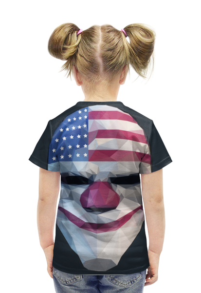 Заказать детскую футболку в Москве. Футболка с полной запечаткой для девочек  Payday от CoolDesign - готовые дизайны и нанесение принтов.
