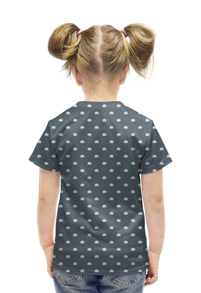 Заказать детскую футболку в Москве. Футболка с полной запечаткой для девочек Fotic от panopticum - готовые дизайны и нанесение принтов.