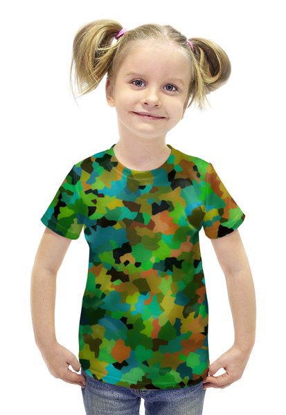 Заказать детскую футболку в Москве. Футболка с полной запечаткой для девочек Ядреное летушко от mistral3000@mail.ru - готовые дизайны и нанесение принтов.