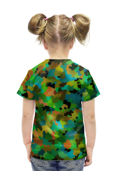 Заказать детскую футболку в Москве. Футболка с полной запечаткой для девочек Ядреное летушко от mistral3000@mail.ru - готовые дизайны и нанесение принтов.