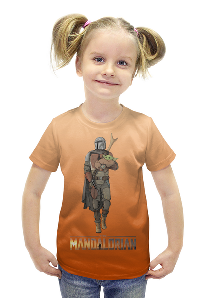 Заказать детскую футболку в Москве. Футболка с полной запечаткой для девочек Фэнтези  от T-shirt print  - готовые дизайны и нанесение принтов.