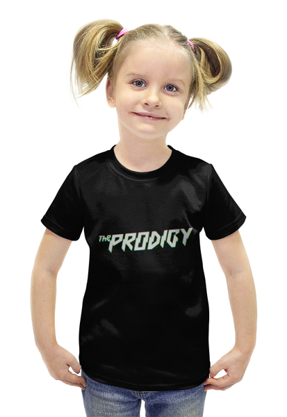 Заказать детскую футболку в Москве. Футболка с полной запечаткой для девочек The Prodigy от weeert - готовые дизайны и нанесение принтов.