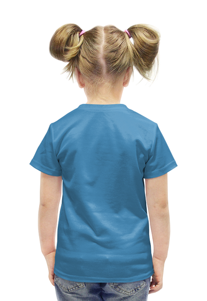 Заказать детскую футболку в Москве. Футболка с полной запечаткой для девочек Монстр от Ирина - готовые дизайны и нанесение принтов.