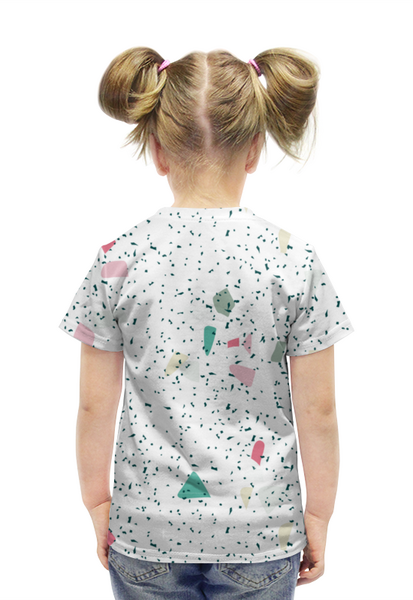Заказать детскую футболку в Москве. Футболка с полной запечаткой для девочек Молочные реки от anomalica - готовые дизайны и нанесение принтов.