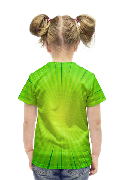 Заказать детскую футболку в Москве. Футболка с полной запечаткой для девочек Леон  от queen  - готовые дизайны и нанесение принтов.