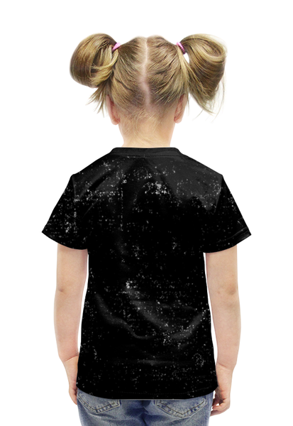 Заказать детскую футболку в Москве. Футболка с полной запечаткой для девочек JUVENTUS SPORT от weeert - готовые дизайны и нанесение принтов.