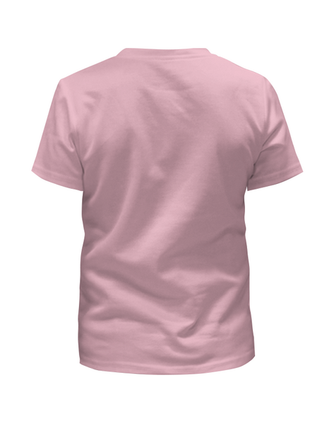 Заказать детскую футболку в Москве. Футболка с полной запечаткой для девочек Розовая Фасолька от MariYang  - готовые дизайны и нанесение принтов.