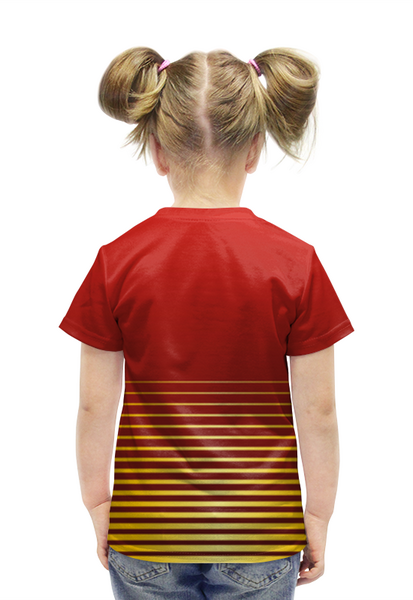 Заказать детскую футболку в Москве. Футболка с полной запечаткой для девочек Ковид в тюрьме. от Zorgo-Art  - готовые дизайны и нанесение принтов.