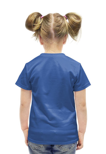 Заказать детскую футболку в Москве. Футболка с полной запечаткой для девочек Pumpkin  от ПРИНТЫ ПЕЧАТЬ  - готовые дизайны и нанесение принтов.