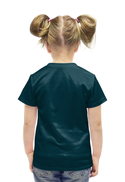 Заказать детскую футболку в Москве. Футболка с полной запечаткой для девочек Парусник от Виктор Гришин - готовые дизайны и нанесение принтов.