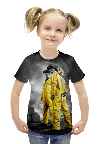 Заказать детскую футболку в Москве. Футболка с полной запечаткой для девочек Breaking Bad от Boris Ерёменко - готовые дизайны и нанесение принтов.