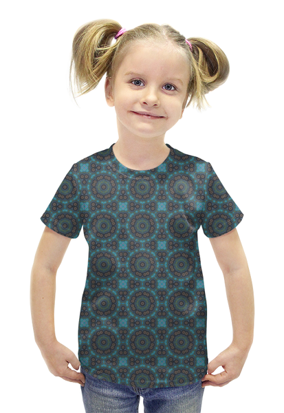 Заказать детскую футболку в Москве. Футболка с полной запечаткой для девочек The Nexus от Vadim Koval - готовые дизайны и нанесение принтов.