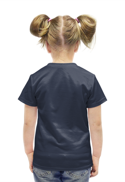 Заказать детскую футболку в Москве. Футболка с полной запечаткой для девочек ЛЕТНЯЯ ЗАЙКА от ELENA ZHARINOVA - готовые дизайны и нанесение принтов.