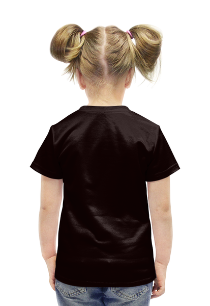 Заказать детскую футболку в Москве. Футболка с полной запечаткой для девочек Converse от Artemio Vicol - готовые дизайны и нанесение принтов.