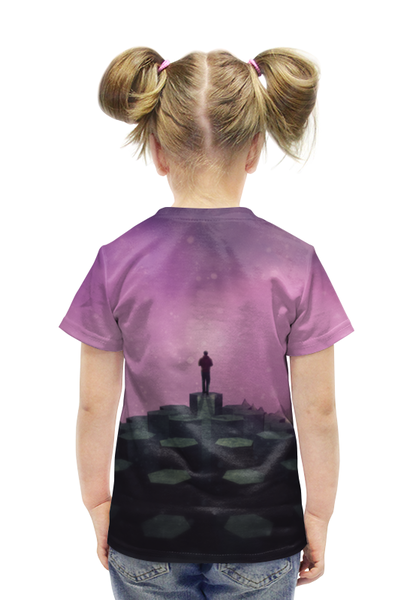 Заказать детскую футболку в Москве. Футболка с полной запечаткой для девочек Imagine Dragons от sandster - готовые дизайны и нанесение принтов.