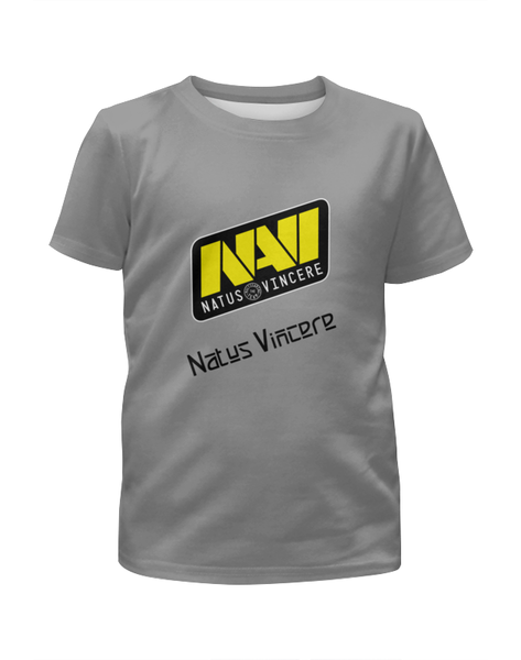 Заказать детскую футболку в Москве. Футболка с полной запечаткой для девочек Natus Vincere от THE_NISE  - готовые дизайны и нанесение принтов.