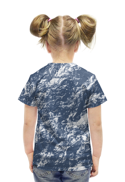 Заказать детскую футболку в Москве. Футболка с полной запечаткой для девочек SPACE OPEN !!! от Алексс Неро - готовые дизайны и нанесение принтов.