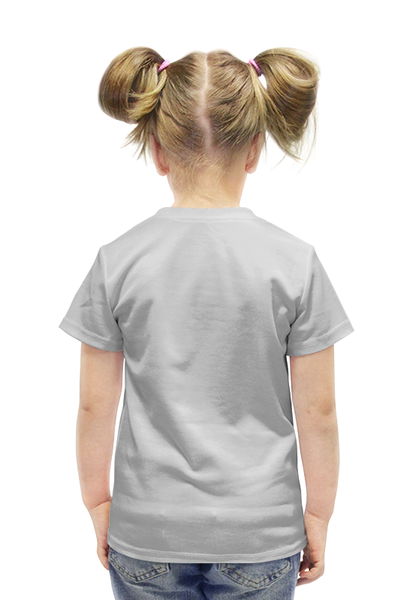 Заказать детскую футболку в Москве. Футболка с полной запечаткой для девочек Животные  от THE_NISE  - готовые дизайны и нанесение принтов.
