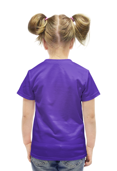 Заказать детскую футболку в Москве. Футболка с полной запечаткой для девочек Жирафы от ПРИНТЫ ПЕЧАТЬ  - готовые дизайны и нанесение принтов.