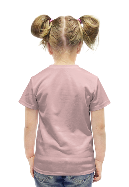 Заказать детскую футболку в Москве. Футболка с полной запечаткой для девочек Любимая крошка от Маняня Картофелина - готовые дизайны и нанесение принтов.
