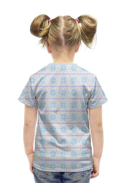 Заказать детскую футболку в Москве. Футболка с полной запечаткой для девочек Воздушный шар от THE_NISE  - готовые дизайны и нанесение принтов.