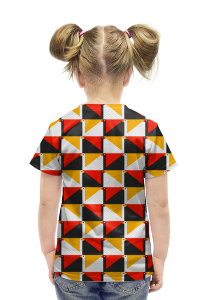 Заказать детскую футболку в Москве. Футболка с полной запечаткой для девочек ArtDesign от balden - готовые дизайны и нанесение принтов.